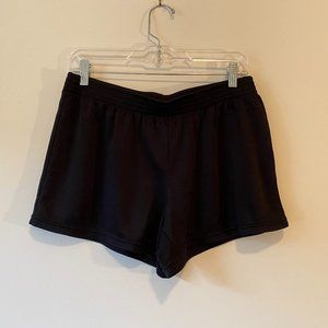 DANSKIN BLACK ATHLETIC SHORTS